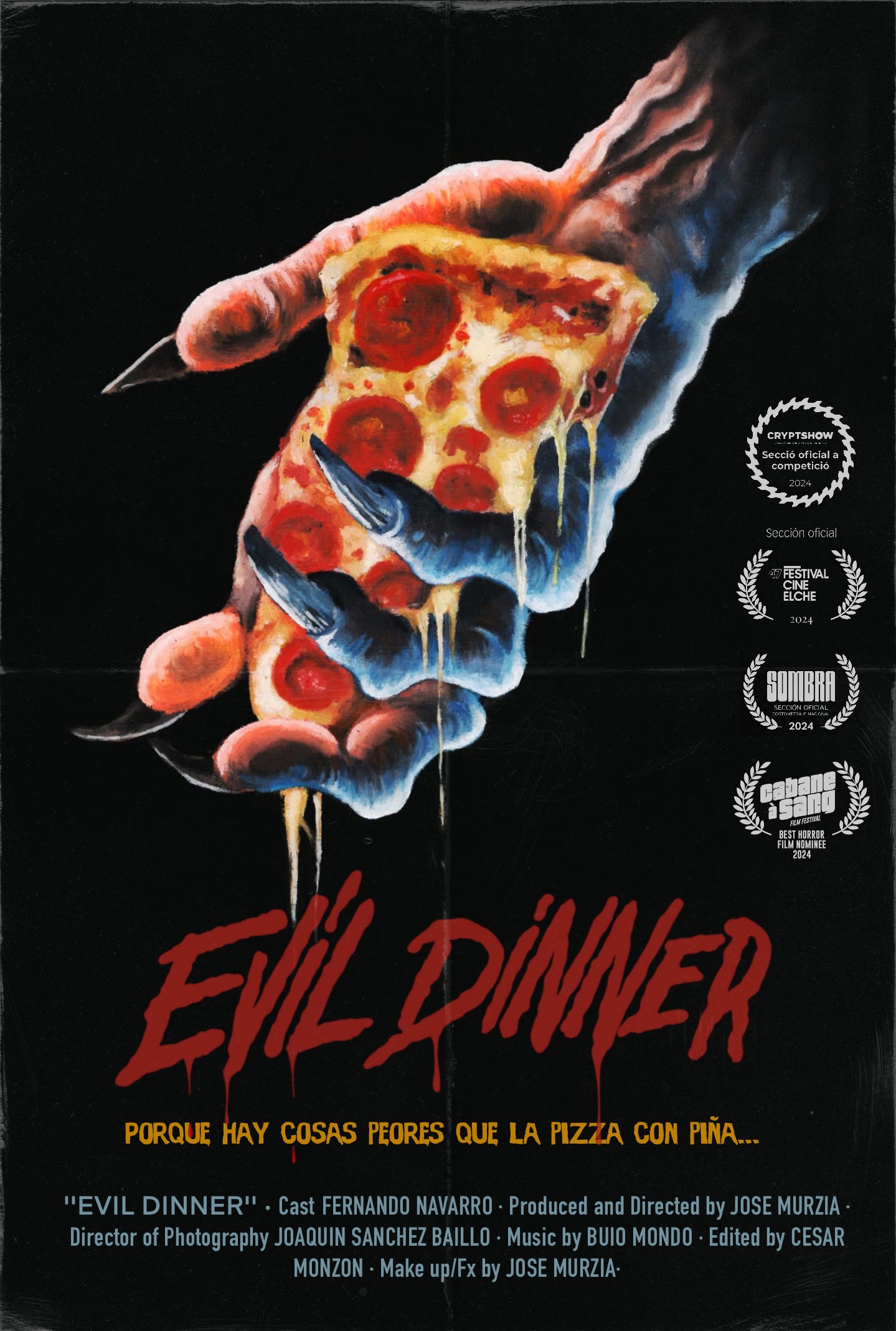 Póster de Evil Dinner