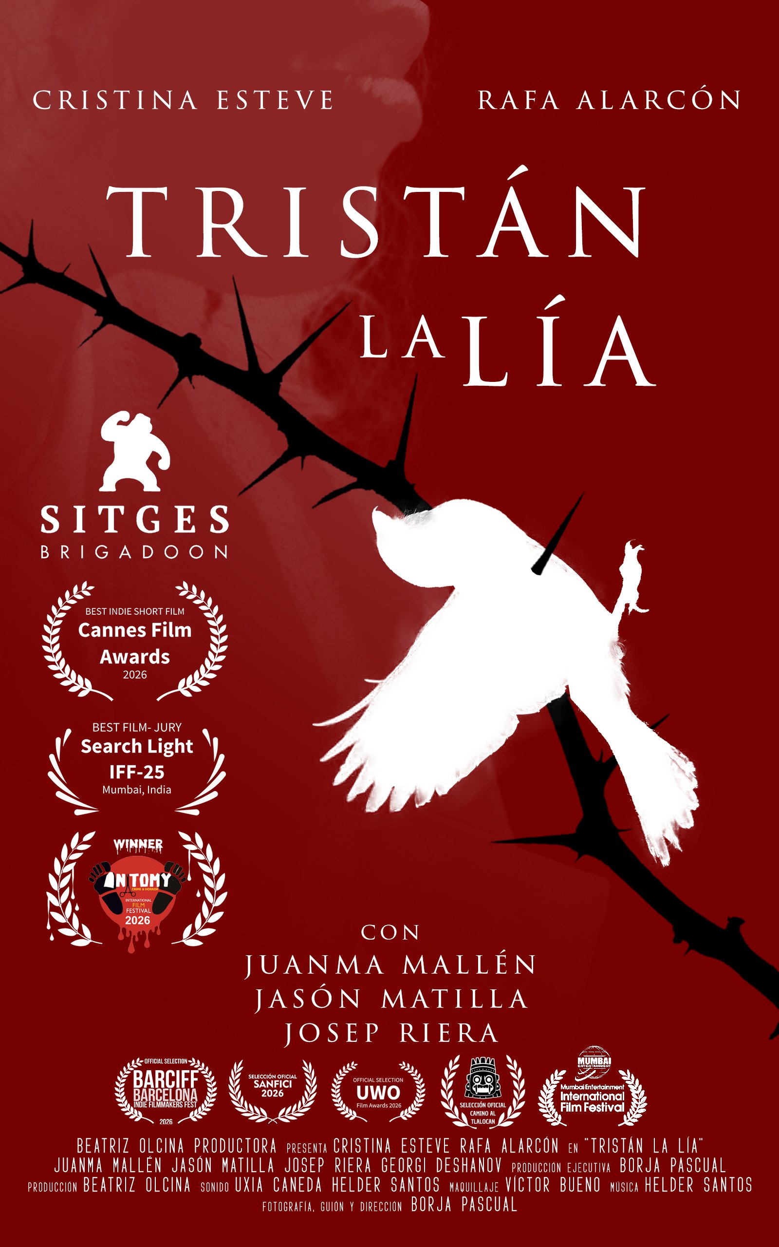 Póster de tristán la lía